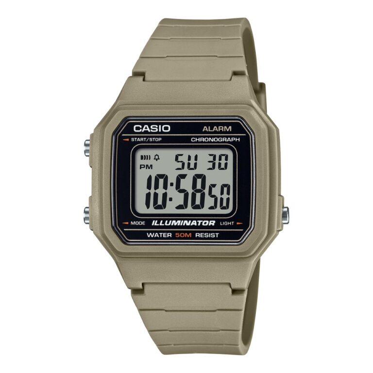 Casio 43.8mm Nam W-217H-5AVDF