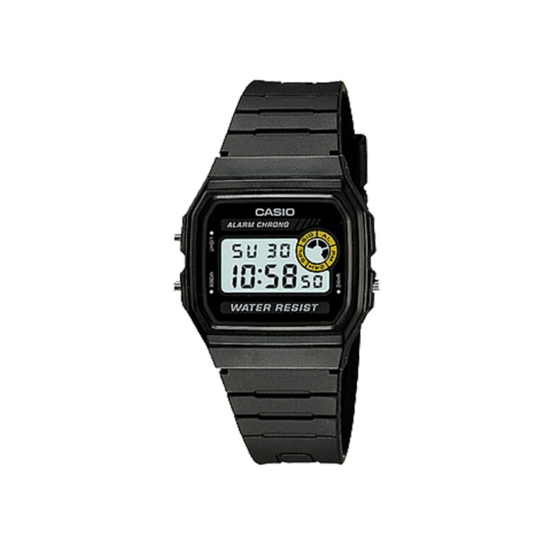 Casio 38.2 × 33.2 mm Unisex F-94WA-8DG