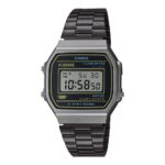 Casio 36.5mm Unisex A168WEHB-1ADF - Ảnh 1