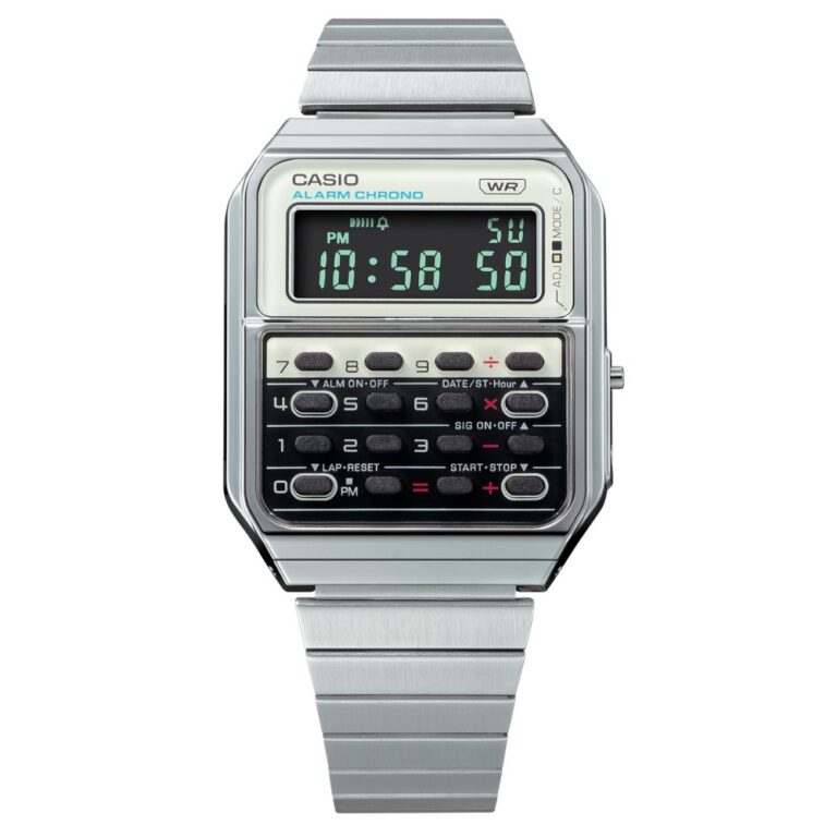 Casio 43.2 × 34.4 mm Unisex CA-500WE-7BDF
