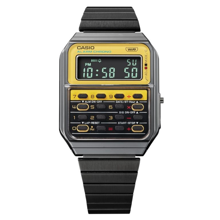 Casio 43.2 × 34.4 mm Unisex CA-500WEGG-9BDF