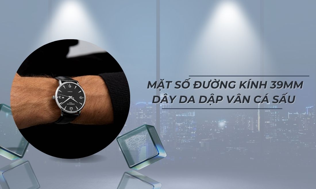 Certina C035.410.16.057.00 mặt số