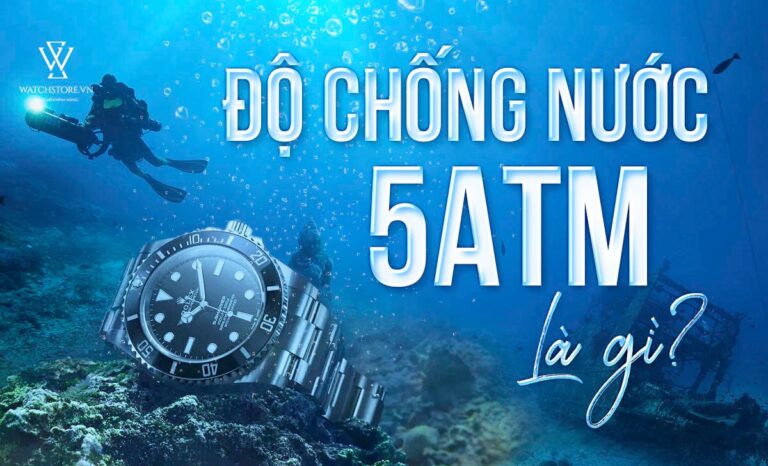 Chống nước 5ATM là gì? Đi tắm, đi bơi có sao không?