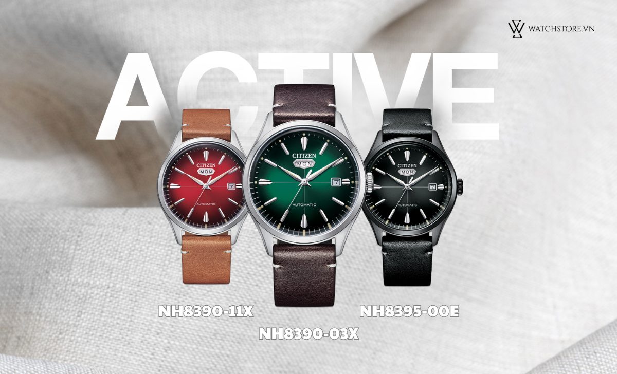 Chia tay Decao, Châu Bùi bén duyên đồng hồ thời trang Citizen C7 6 Citizen C7 Active