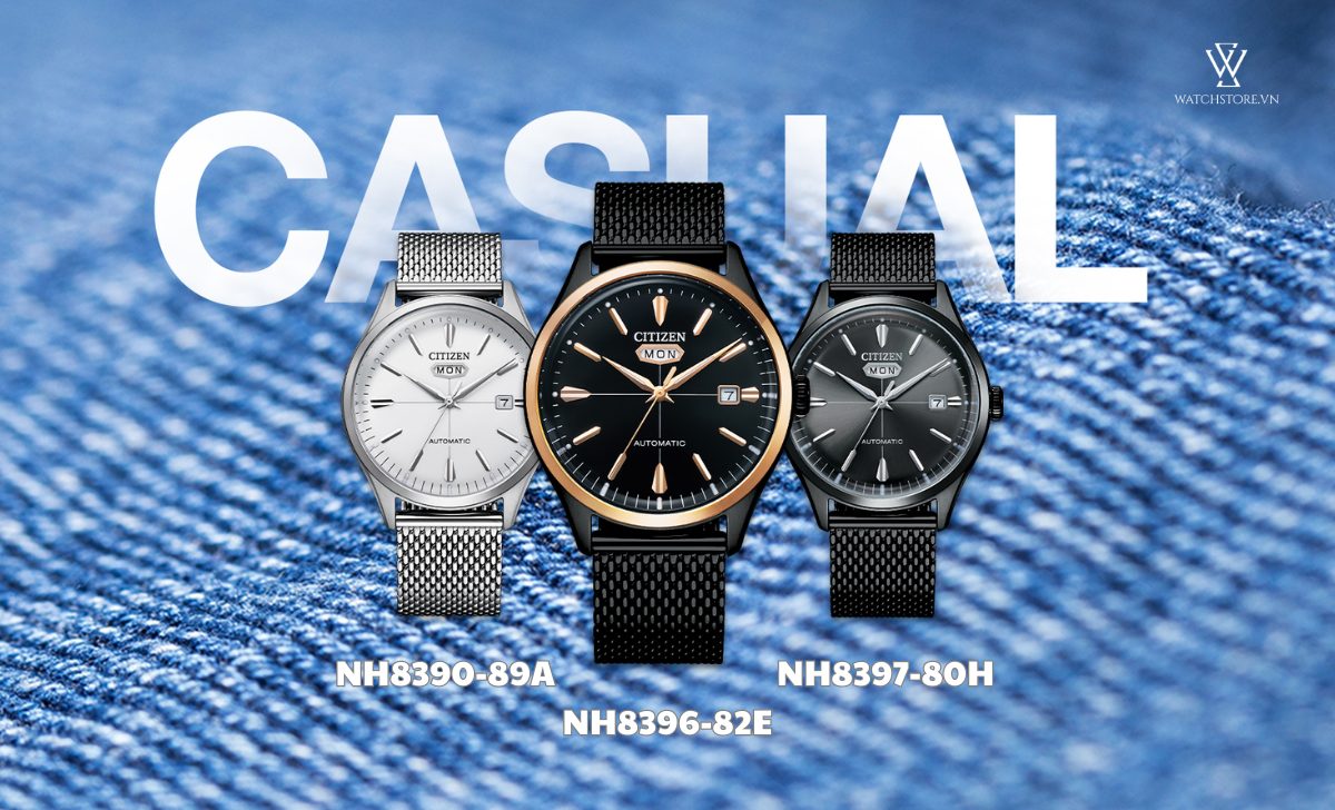 Chia tay Decao, Châu Bùi bén duyên đồng hồ thời trang Citizen C7 5 Citizen C7 Casual