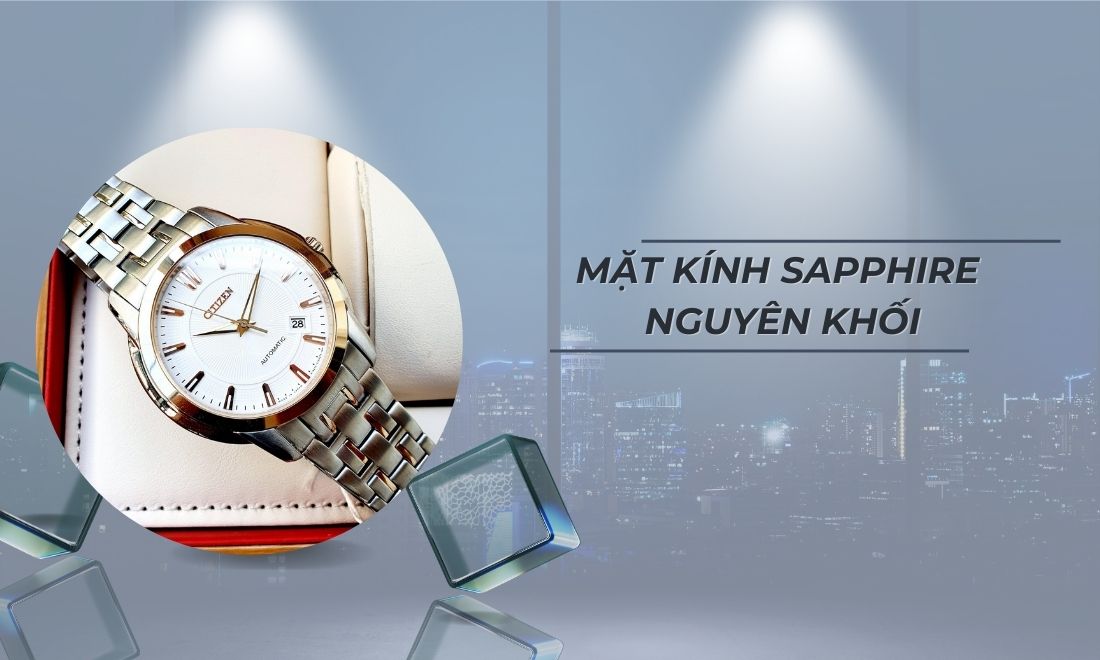 Citizen NB0024-54A mặt kính