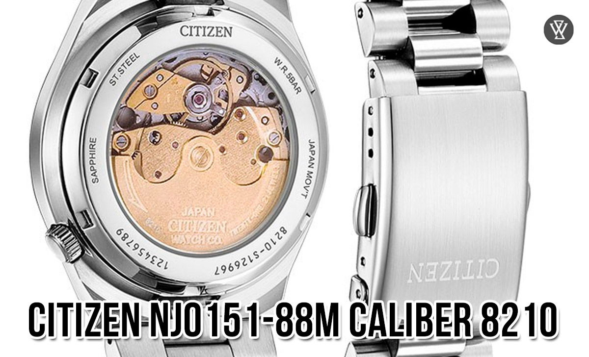 Máy in-house là gì? 3 nhà sản xuất đồng hồ máy nội bộ uy tín 7 Citizen NJ0151-88M Caliber 8210