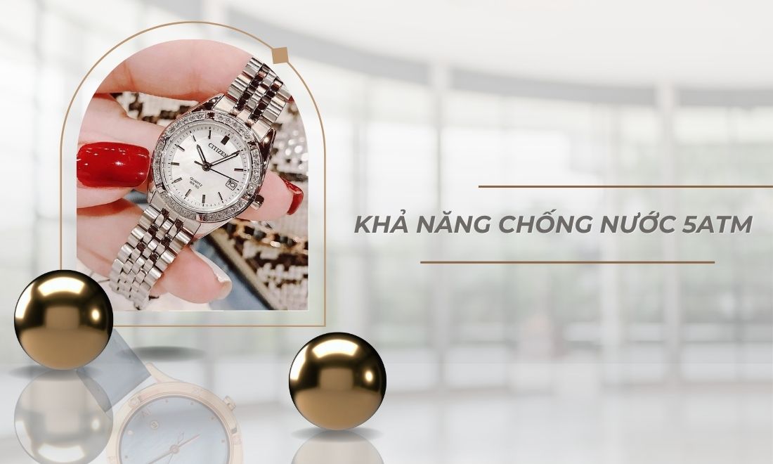 Khả năng chống nước 5ATM