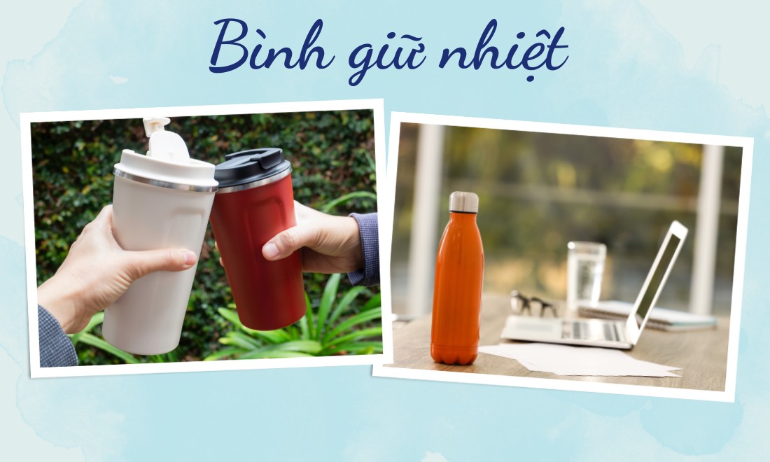 TOP 30+ Quà Tặng Chia Tay Đồng Nghiệp Ý Nghĩa Giúp Lưu Giữ Kỷ Niệm Đẹp 5 Cốc và bình giữ nhiệt – món quà nhỏ nhưng đầy quan tâm