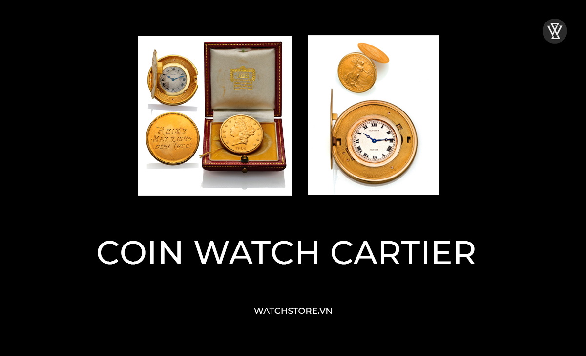 Coin Watch Cartier