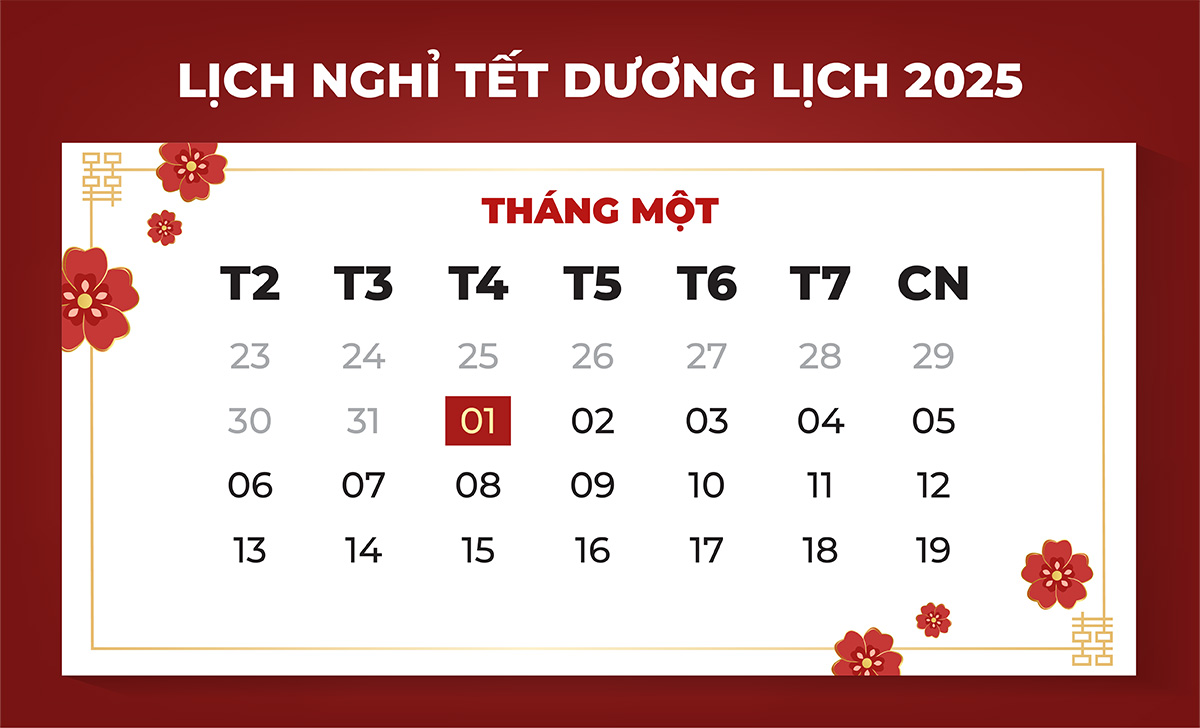 CHÍNH XÁC: Còn bao nhiêu ngày nữa đến Tết Tây (Tết Dương lịch) 2025 6 con bao nhieu ngay nua den tet duong lich 2 3