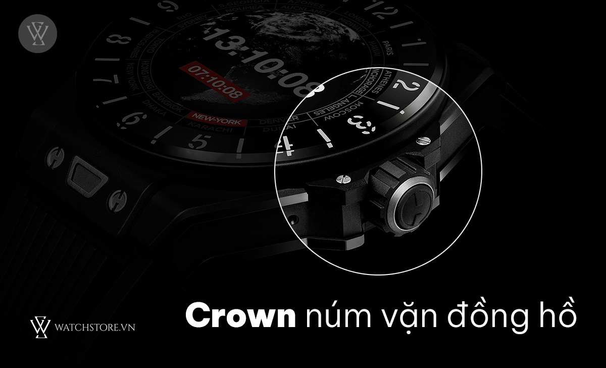 Crown là gì trên đồng hồ? 5 loại núm vặn thường gặp 1 Crown núm vặn đồng hồ
