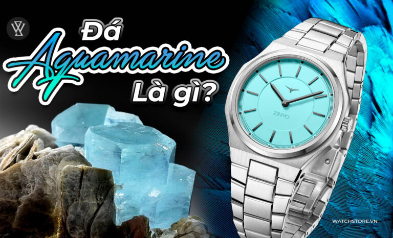 Đá Aquamarine là gì? Ứng dụng ra sao trong chế tác đồng hồ?