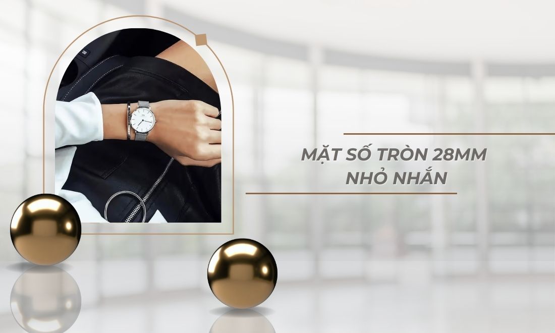 Mặt số nhỏ nhắn