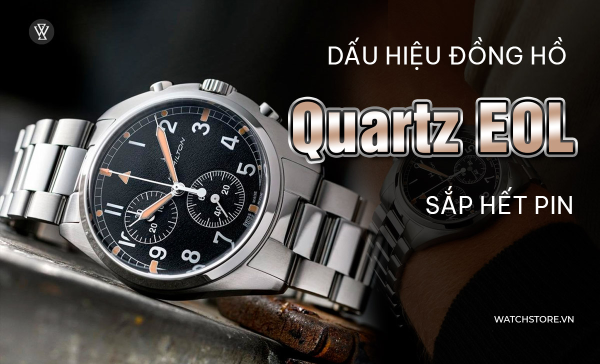 Dấu hiệu đồng hồ EOL sắp hết pin