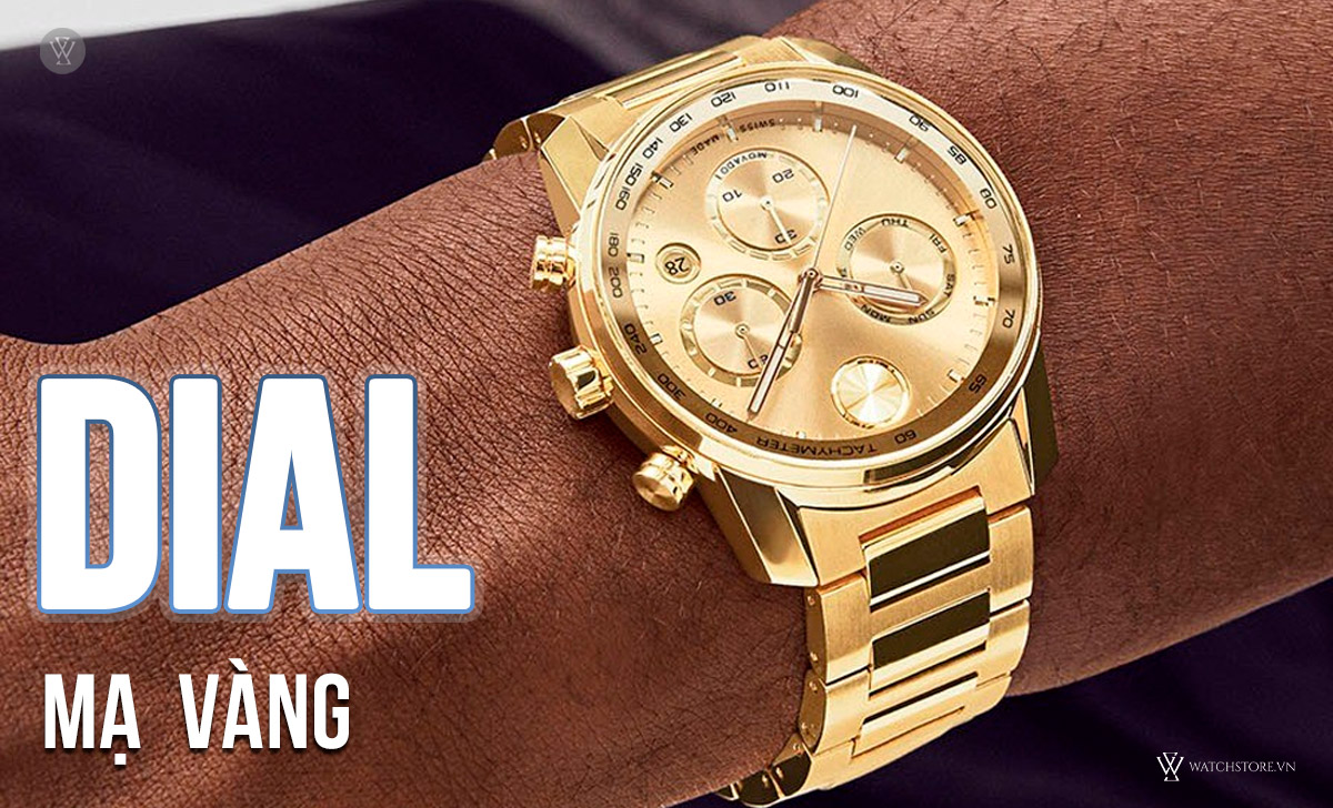 Dial mạ vàng
