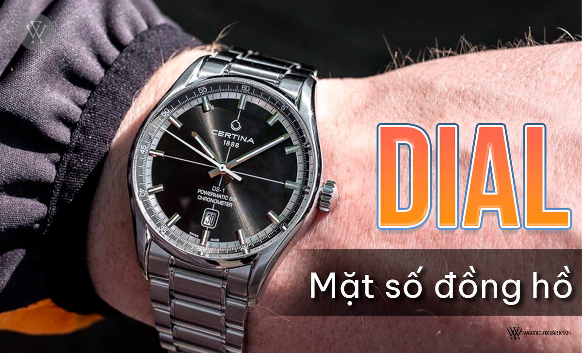 Dial mặt số đồng hồ