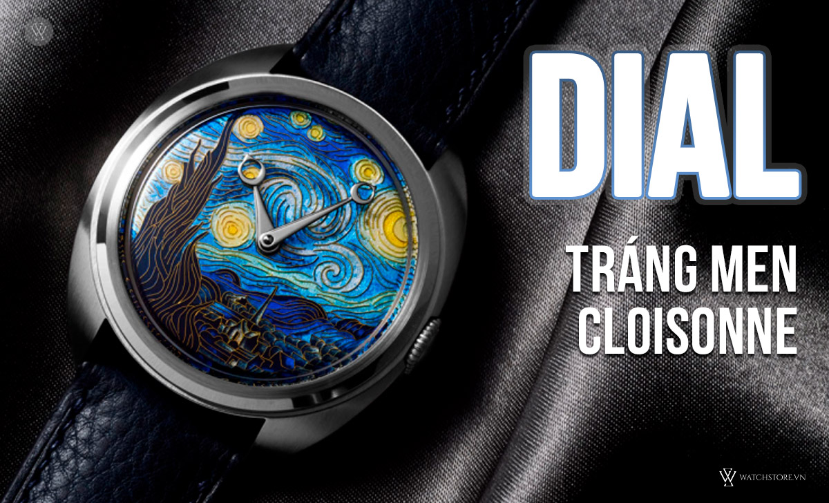 Dial tráng men Cloisonne