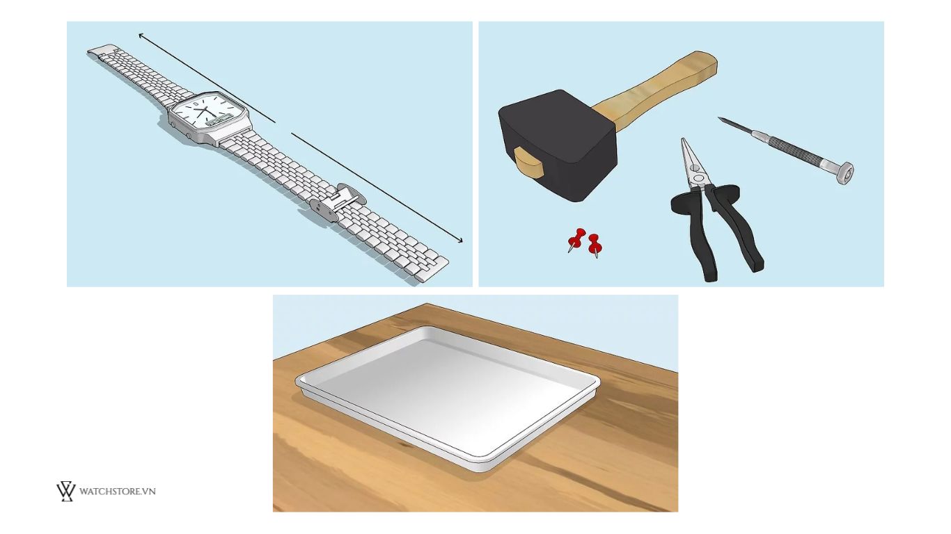 đồ dùng tháo mắt dây đồng hồ