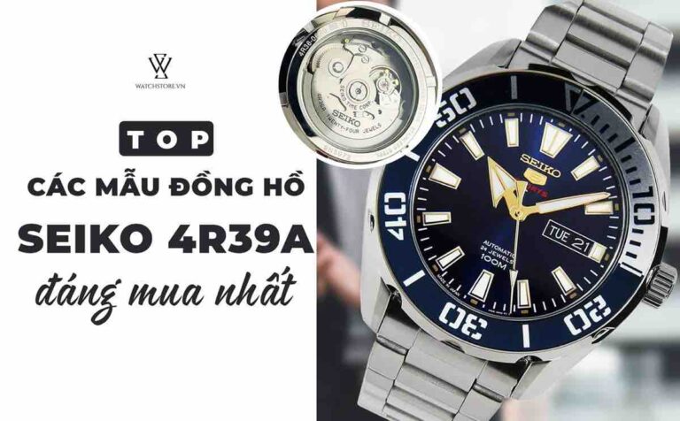 Top các mẫu đồng hồ Seiko 4r39a đáng mua nhất hiện nay