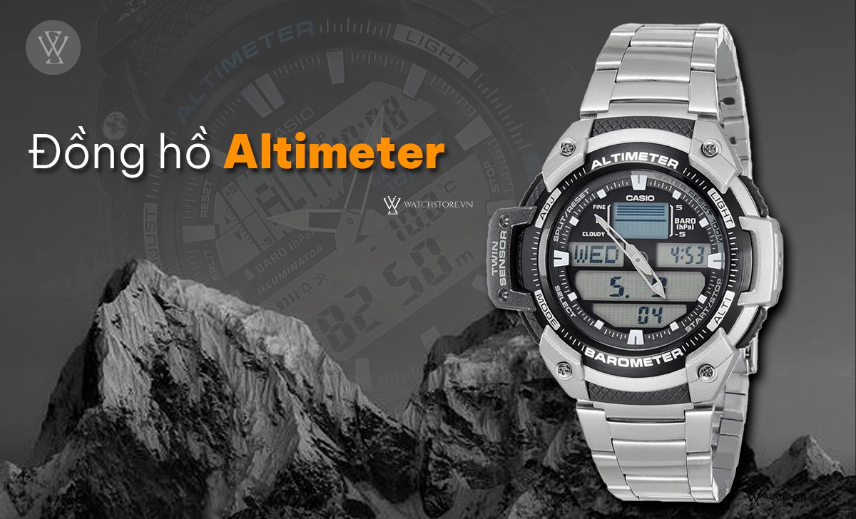 Altimeter trên đồng hồ là gì? 8 đồng hồ Altimeter nên mua 2 Đồng hồ Altimeter