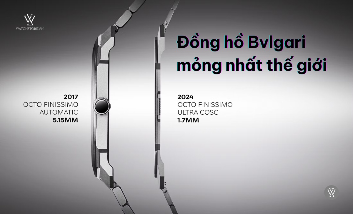 đồng hồ Bvlgari mỏng nhất thế giới