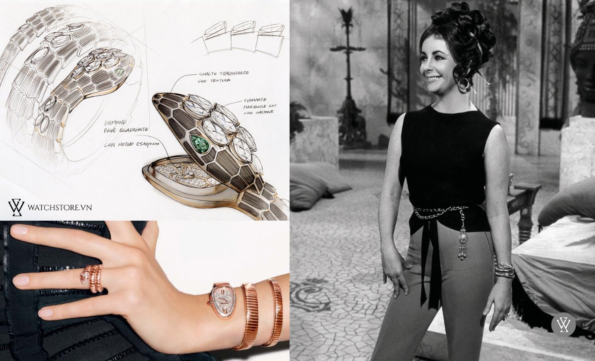 đồng hồ Bvlgari Serpenti đầu tiên