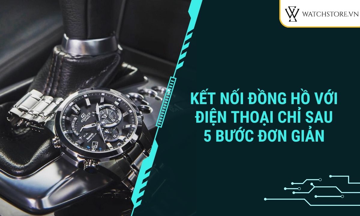 Đồng hồ Casio Bluetooth là gì? Tính năng và công dụng nổi bật 3 Khách hàng cần tải một số ứng dụng hỗ trợ để kết nối Bluetooth