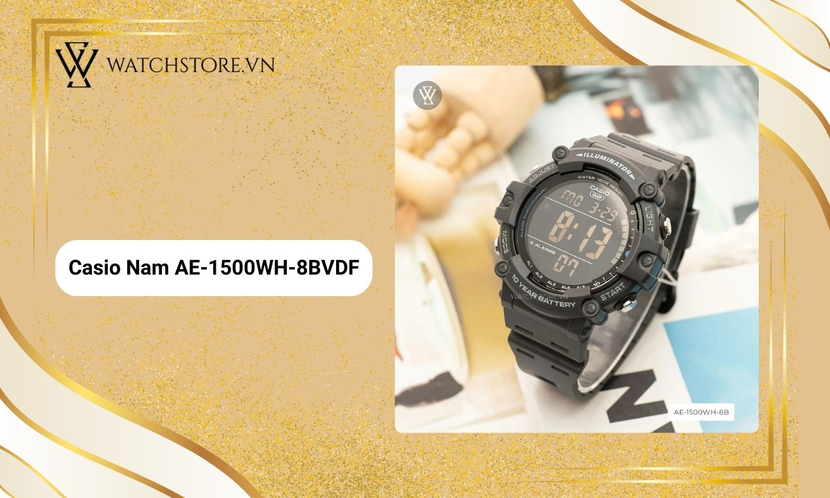 Đồng hồ Casio Illuminator là gì? Khám phá tính năng, ưu điểm 16 Đồng hồ Casio Illuminator bán chạy