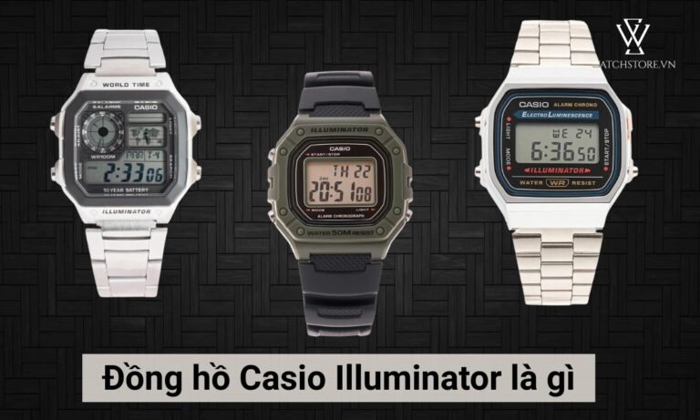 Đồng hồ Casio Illuminator là gì? Khám phá tính năng, ưu điểm