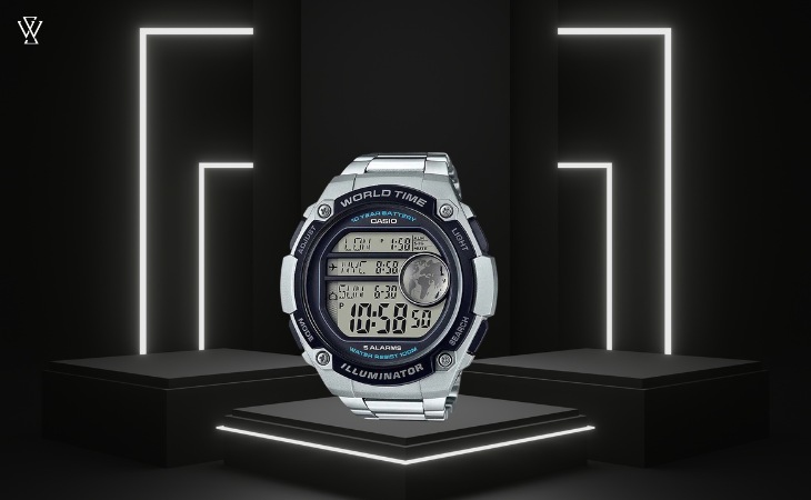 Mẫu đồng hồ Casio tuổi thọ pin 10 năm bán chạy