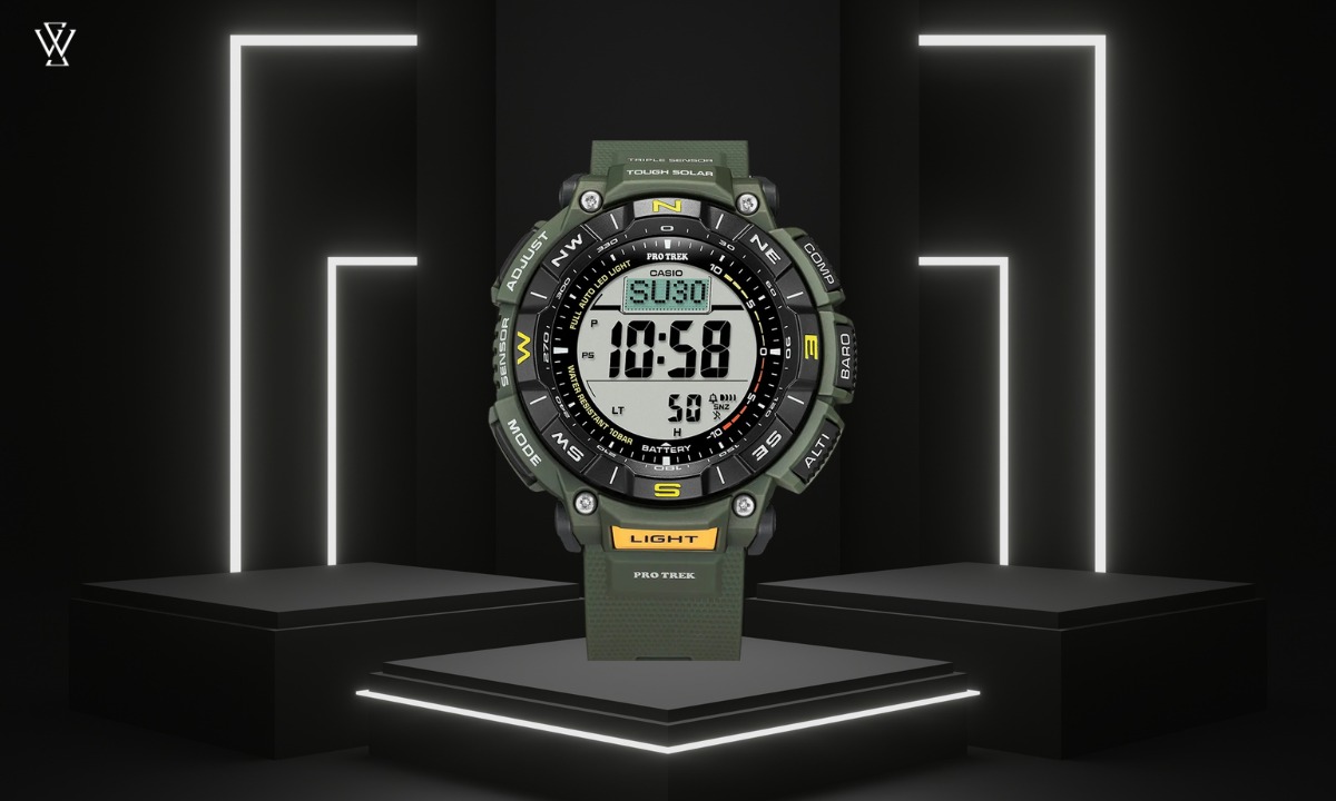 Đồng hồ Casio Protrek là gì? Tìm hiểu A-Z về Casio Protrek 14 Casio Protrek Nam PRG-340-3DR cho các buổi hoạt động ngoài trời