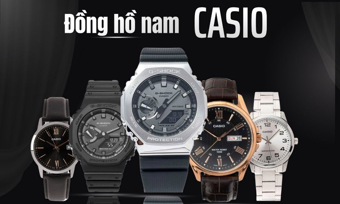 Đồng hồ Casio đơn giản, bền bỉ, phù hợp với học sinh cấp 3 