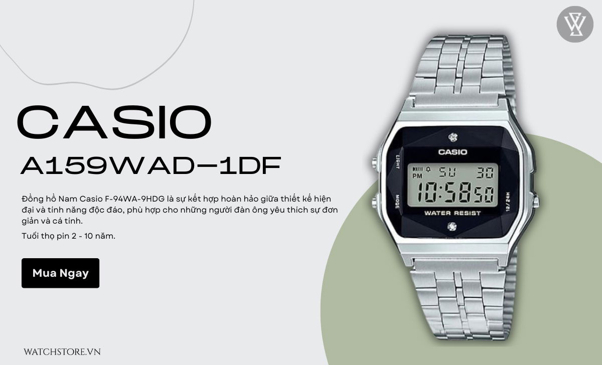 Top 10 đồng hồ cho dân chạy bộ đo nhịp tim, đếm nhịp chân, bấm giờ 10 dong ho cho dan chay bo a159wad 1df 10