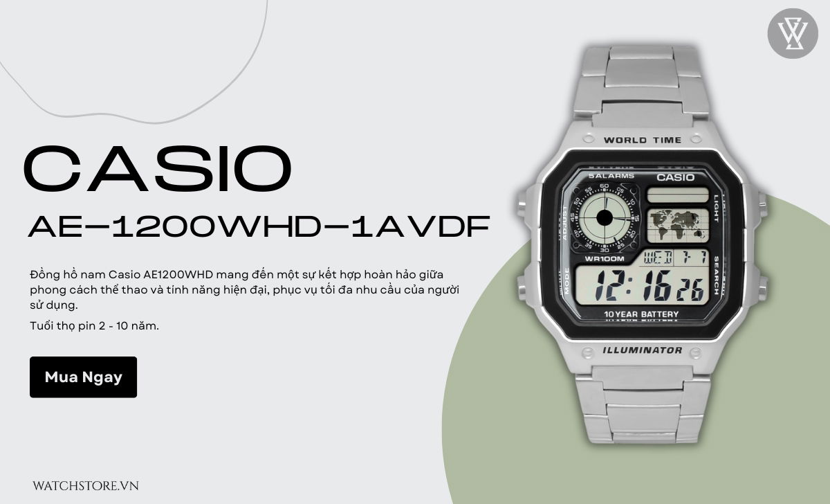 Top 10 đồng hồ cho dân chạy bộ đo nhịp tim, đếm nhịp chân, bấm giờ 8 dong ho cho dan chay bo ae 1200whd 1avdf 8