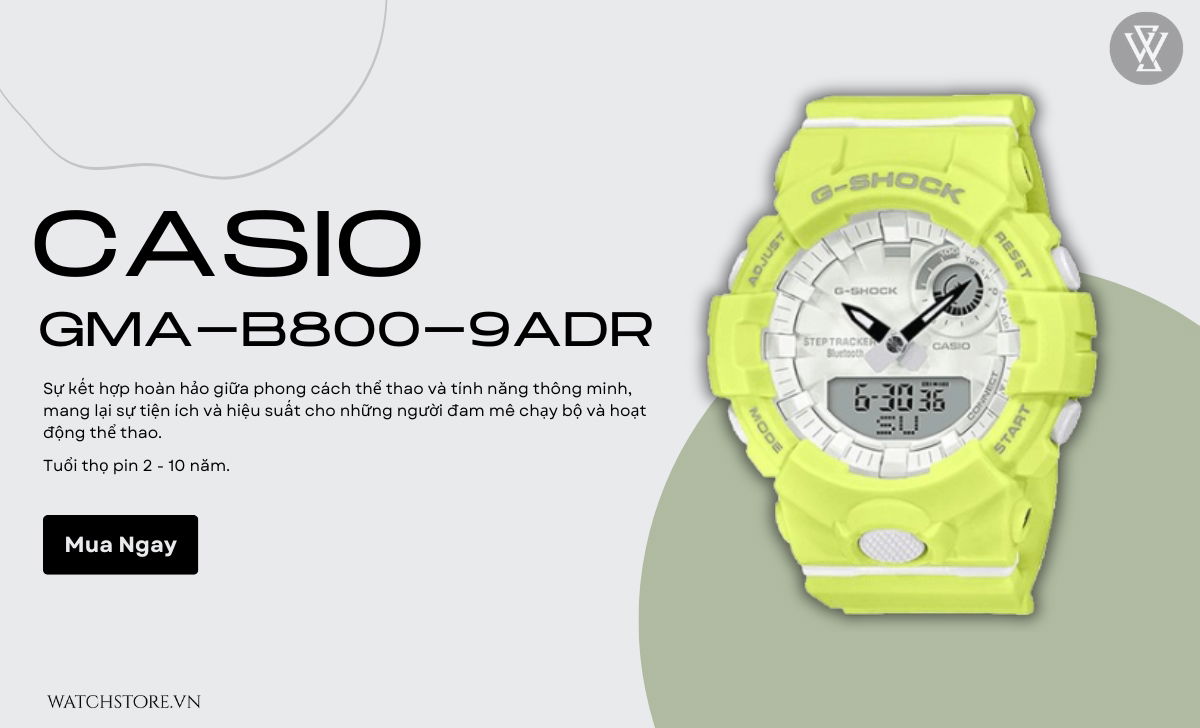 Top 10 đồng hồ cho dân chạy bộ đo nhịp tim, đếm nhịp chân, bấm giờ 5 dong ho cho dan chay bo gma b800 9adr 5