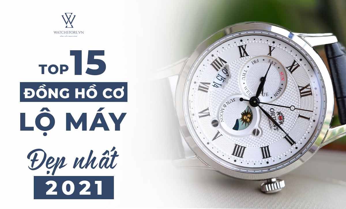 Top 15 đồng hồ cơ lộ máy đẹp đáng mua nhất 2023 - Ảnh 1