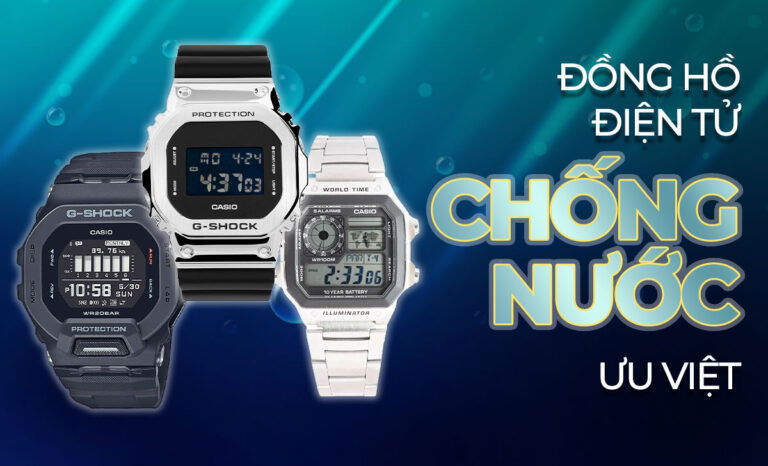 Đồng hồ điện tử chống nước ưu việt 10-30ATM