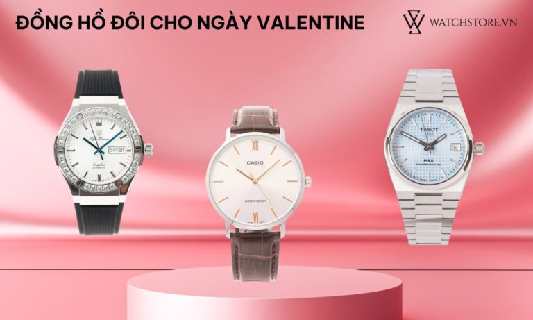 7 mẫu đồng hồ đôi cho ngày Valentine khiến người ấy mê mẩn
