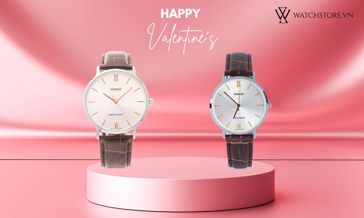 Đồng hồ Casio đôi tặng người mình yêu vào ngày Valentine