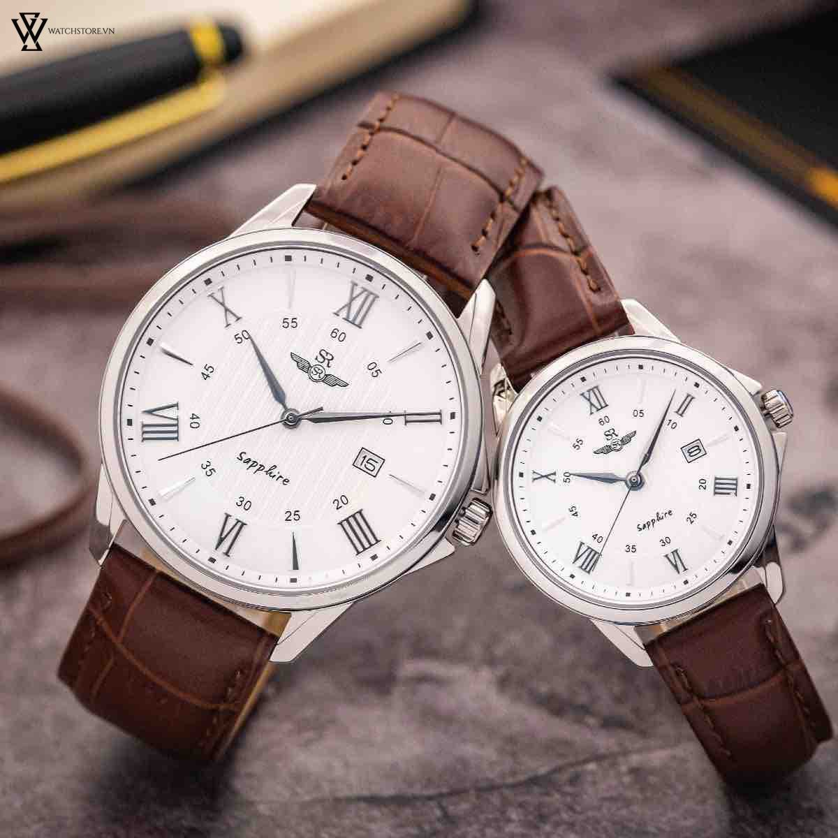 Đồng hồ đôi giá dưới 1 triệu - Món quà ý nghĩa cho người thương - Ảnh 1