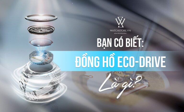 Eco Drive là gì? Đồng hồ Eco Drive là gì?
