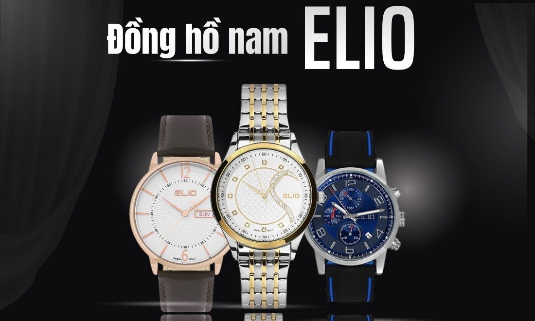 Đồng hồ Elio trẻ trung, năng động