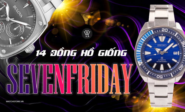 14 đồng hồ giống SevenFriday nhất, đẹp, rẻ bằng ⅓ bản gốc