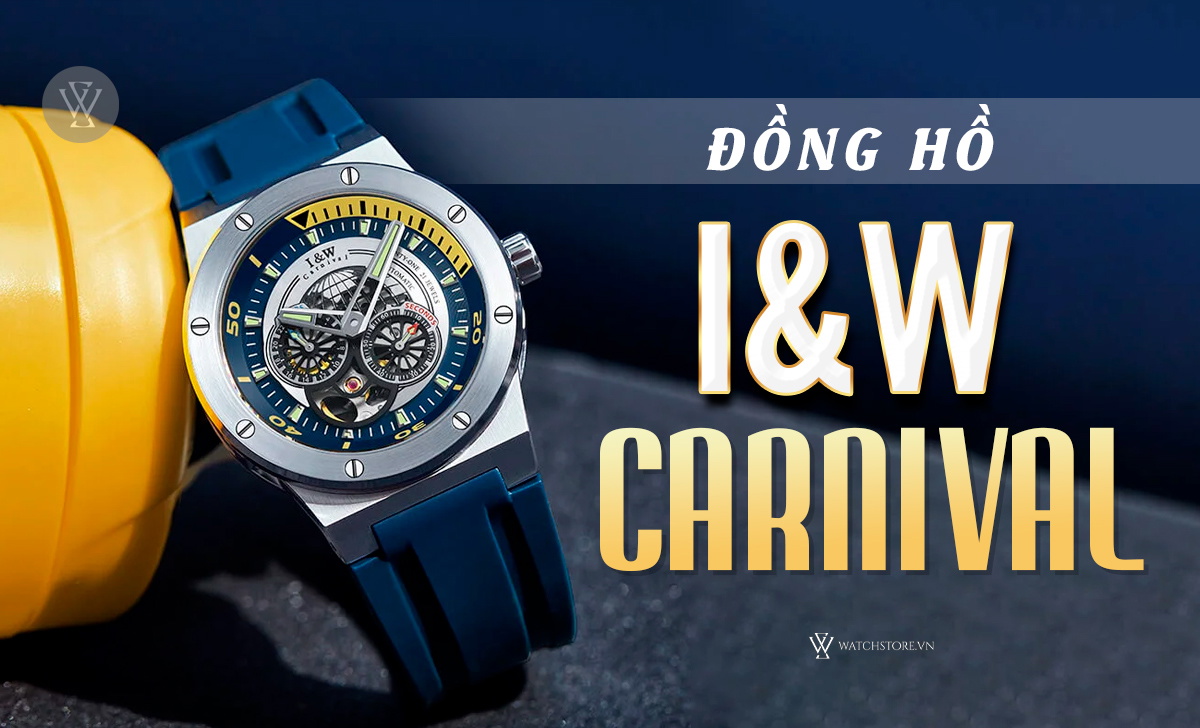 Danh sách các hãng đồng hồ Thụy Sỹ nổi tiếng giá tầm trung 3 Đồng hồ I&W Carnival