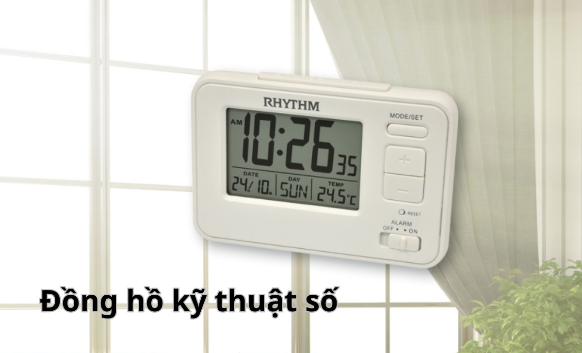 Đồng hồ kỹ thuật số rhythm