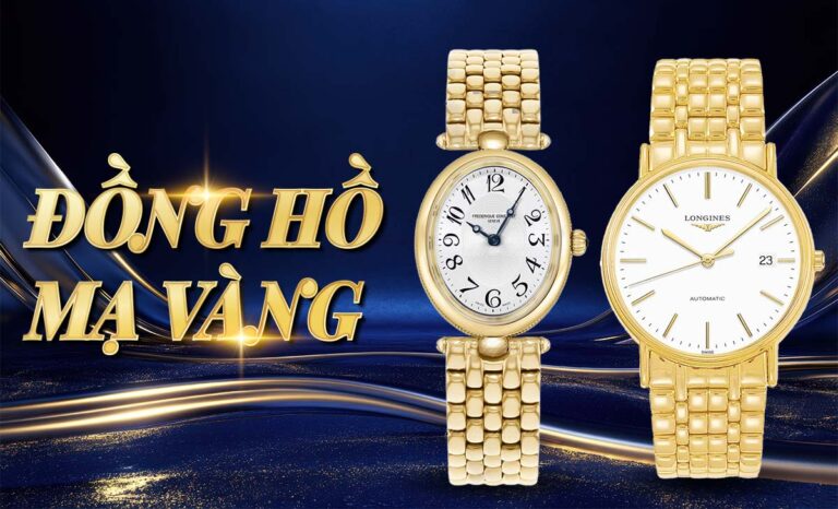 Đồng Hồ Mạ Vàng Chính Hãng Giá Tốt