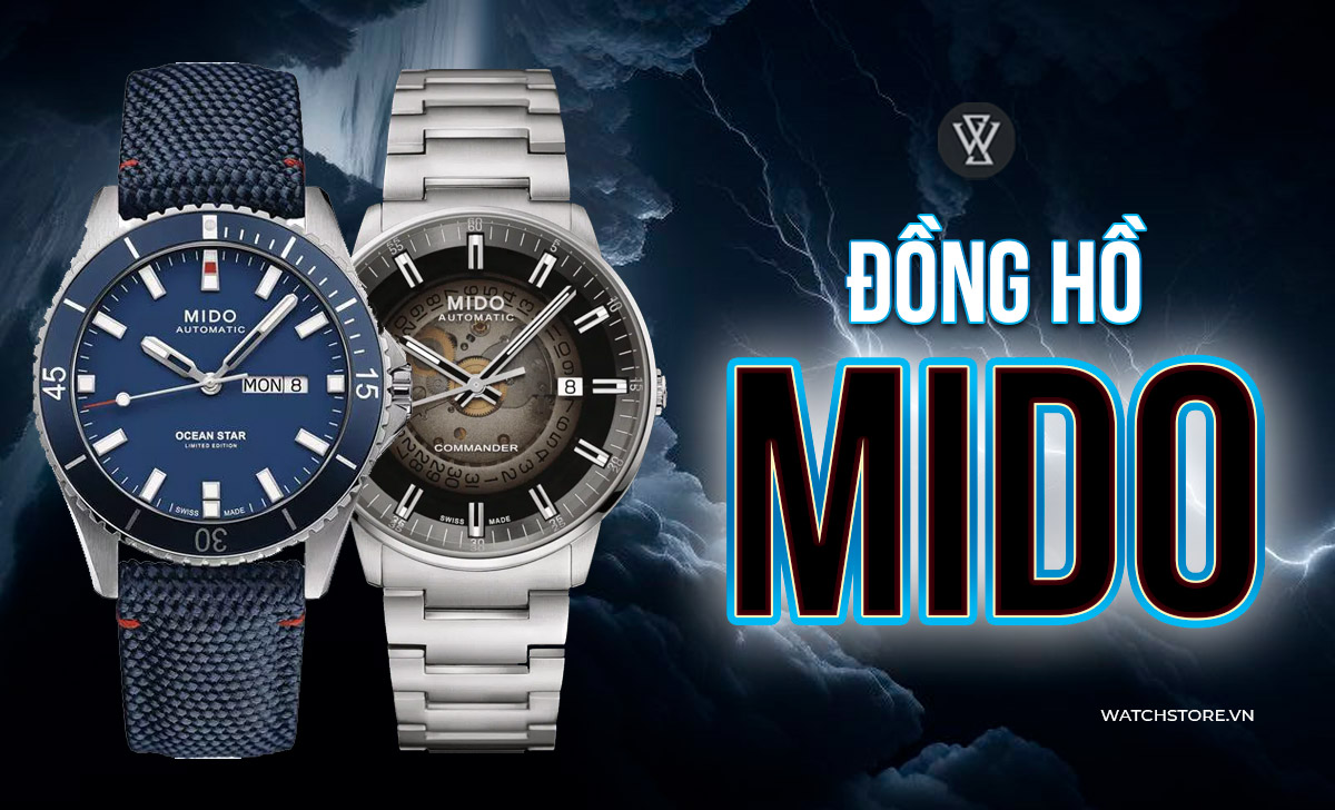 Danh sách các hãng đồng hồ Thụy Sỹ nổi tiếng giá tầm trung 9 Đồng hồ Mido