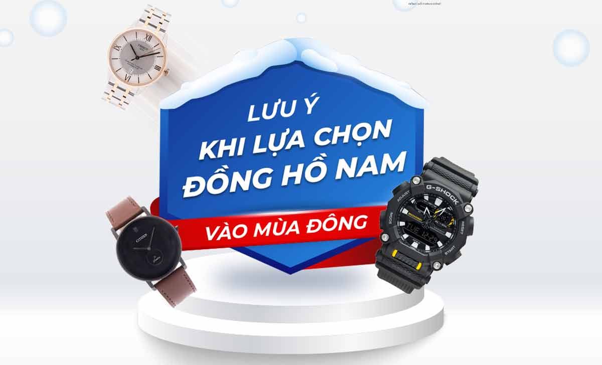 Những lưu ý khi chọn đồng hồ nam vào mùa đông - Ảnh 1