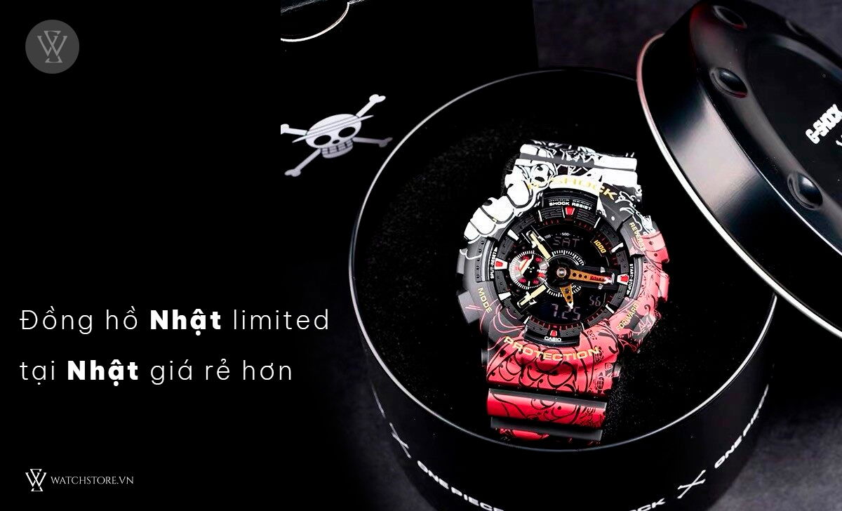 Mua đồng hồ đeo tay bên Nhật có rẻ hơn ở Việt Nam không? 4 Đồng hồ Nhật limited tại Nhật giá rẻ